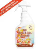 Pet Stain & Odor Miracle - Enzyme Cleaner for Dog and Cat Urine, Feces, Vomit, Drool (Fall Spice Scent, 32 FL OZ)