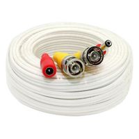 SPT Security Systems 93-VP150W 150' Premade Premium Siamese Power & Video Cable (White)