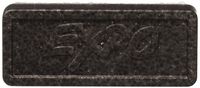 Expo Block Eraser 81505 Dry Erase Whiteboard Board Eraser, Soft Pile, 5 1/8 W x 1 1/4 H - Pack of 6