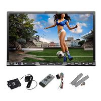 7 Inch Windows Ce 8.0 in Dash GPS Navigation Car DVD Video Player Bluetooth for Hands-Free Calling 2 Din Hd Touchscreen Car Stereo Audio with USB iPod Mp3 Am/fm Radio+Free GPS Antenna Sd Map Card