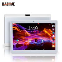 Haehne 10 inch Android 6.0 Tablet PC, 3G Unlocked Phablet with Dual Sim Card Slots and Cameras, 2GB RAM 32GB Storage Quad-Core Processor, Full HD 1280x800 IPS Screen, WiFi, Bluetooth, GPS, Silver