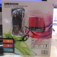 Medion Mini Speaker with Bluetooth Technology