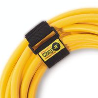 Wrap It Super-Stretch Storage Straps (Assorted 6 Pack) - Elastic Hook and Loop Cinch Strap Organizer for Extension Cords, Hoses, Rope, Tools and Cables - Home, Garage, Shop, RV and Boat Organization