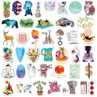 Stickers for Water Bottles Big 100-Pack Cute,Waterproof,Aesthetic,Trendy Funny Stickers for Laptop,Phone,Hydro Flask Travel Vinyl Stickers Waterproof