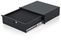 Gator Rackworks Standard 3U Rack Mount Drawer with Foam Interior and Lock; 14.2" Deep (GRW-DRWDF3)