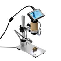 SHUOGOU HDMI Microscopes 1920x1080 Resolution,Digital Microscope Inspection Microscope, Digital HD Imaging and Long Distance Zoom for PCB Repair