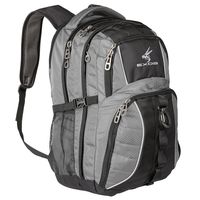 Exos Backpack, (Laptop, Travel, School or Business) Urban Commuter (Grey/Black)
