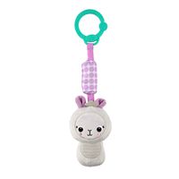 Bright Starts Chime Along Friends On-The-Go Take-Along Toy - Llama, Ages Newborn +