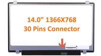 Fullcom New 14.0" Screen Compatible with Toshiba Satellite Radius E45W-C4200X 1366X768 Slim HD