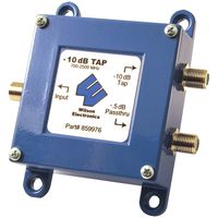 -10 dB Tap 700-2500 MHz w/0.5 dB Pass Thru 75 Ohm