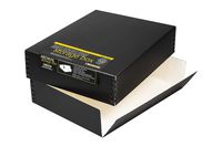 Lineco Museum Storage Box Black 9.5x12x3 Inches