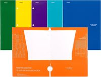 Mead Five Star 4 Pocket Paper Folder 33106 (Pack of 6 Folders)