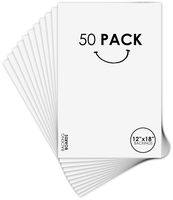 50 12x18 Backing Board