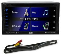 JVC KW-V350BT 6.2" DVD/Bluetooth Receiver Monitor w/iDatalink Ready+Backup Cam