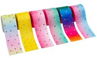 1-1/2" 30 Yards Glitter Stone Grosgrain Ribbons Rhinestones for DIY Hair Accessories Gift Packaging Party Decoration Wedding