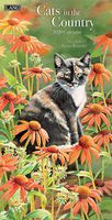Lang Cats in The Country 2020 Vertical Wall Calendar (20991079115)