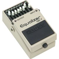 BOSS Seven-Band Graphic Equalizer Guitar Pedal (GE-7)