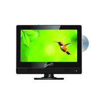 SuperSonic SC-1312 LED Widescreen HDTV 13.3", Built-in DVD Player with HDMI, USB, SD & AC/DC Input: DVD/CD/CDR High Resolution and Digital Noise Reduction
