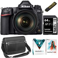 Nikon D780 DSLR Camera Body with NIKKOR 24-120mm f/4G Lens Creator Bundle with Nikon Advanced Amateur Bag, 64GB High-Speed Memory Card and Corel PaintShop Pro and VideoStudio 2019