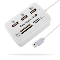 Seternaly USB Hub 2.0 Combo High Speed USB Splitter MS,M2,SD/MMC,TF Card Reader for PC Laptop