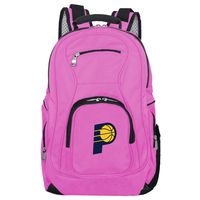 NBA Indiana Pacers Voyager Laptop Backpack, 19-inches, Pink