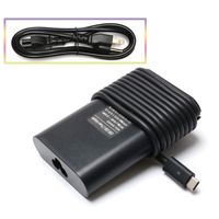 65W Type-C Charger Laptop Power Cord Fit for Dell Latitude 12 5285 5289 5290 7212 7275 7285 7290, XPS 13 9350 9360 9365 9370