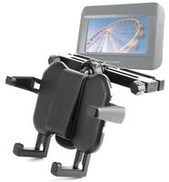 DURAGADGET Attachable Travel Headrest Mount with Extendable Arms - Suitable for Use with Nextbase Click & Go Click 7 Lite Duo Twin Screen Portable DVD Player