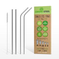 Stainless Steel Straws (Tall)