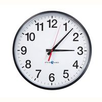 Pyramid 13" RF Wireless 12-Hour Analog Clock, Battery Operated (S9A3AAGBXB)