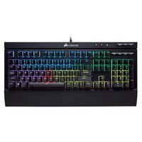 CORSAIR K68 RGB Mechanical Gaming Keyboard, Backlit RGB LED, Dust and Spill Resistant - Linear & Quiet - Cherry MX Red