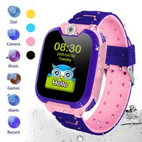 HuaWise Kids Smartwatch[SD Card Included], Waterproof Smartwatch for Kids with Quick Dial, SOS Call, Camera and Music Player, Birthday Gift Game Watch for Boys and Girls(Not Support AT&T) (Pink)