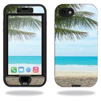MightySkins Protective Vinyl Skin Decal Compatible with Lifeproof Nuud iPhone 7 Sticker wrap Cover Sticker Skins Beach Bum