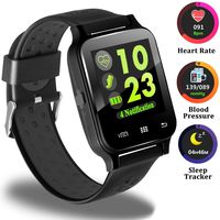 1.54" Smart Watch Sports Fitness Tracker Heart Rate & Blood Pressure Sleep Monitor Call/SMS Smartwatch Wristband Sedentary Reminding for Teen Students Teachers Men Women Birthday Back to School Gifts