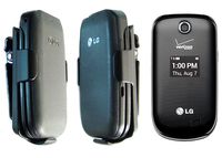 FACE In Cell Phone vn-170 Holster L.G LG Revere 3 VN170 vn 170 TracFone Holder strap Case Swivel cellular mobile phones Strap Belt Clip hold cover protector