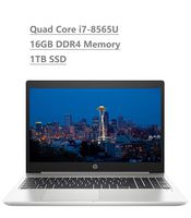 2019 HP Probook 450 G6 15.6" FHD (1920x1080) Business Laptop (Intel Quad-Core i7-8565U, 16GB DDR4 RAM, 1TB SSD) USB Type-C, Backlit Keyboard, RJ45, HDMI, Windows 10 Pro Professional