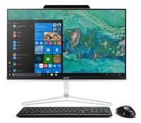 Acer Aspire Z24-890-UR12 AIO Touch Desktop, 23.8" Full HD Touch, Intel Core i7-8700T, 8GB DDR4 + 16GB Optane Memory, 2TB HDD, Windows 10 Home