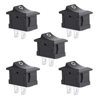 5Pcs 2 Pin Snap-in On/Off Position Snap Boat Rocker Switch 12V/110V/250V OT8G