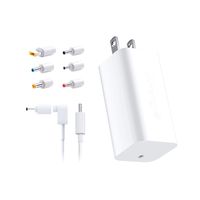 Innergie 65U World's Smallest Universal Laptop Charger (US), 65W Output, 1.5m Output Cable, Compatible with Acer, ASUS, Dell, HP, Lenovo and More, 85g Ultra-Light, Foldable Plug