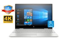 HP Envy x360 Home and Business Laptop (Intel i7-8565U 4-Core, 64GB RAM, 1TB SATA SSD, 15.6" Touch 4K UHD (3840x2160), NVIDIA GeForce MX150, Fingerprint, WiFi, Win 10 Home) with 2YR Ext Warranty