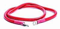 Camco 47482 Red 3/8" Stud 48" Long 2-Gauge Marine Battery Cable and Lug Assembly Tinned
