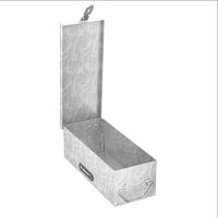 Stalwart 75-500 Lock Box, 12", Silver