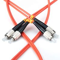 FC to FC Fiber Patch Cable 32ft Snyank OM2 1Gigabit Fiber Optic Cable, Multimode Duplex 50/125 LSZH Fiber Optic Cord for SFP Transceiver