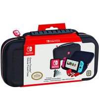 Nintendo Switch Carrying Case - Protective Deluxe Travel Case - Black Ballistic Nylon Exterior - Official Nintendo Licensed Product