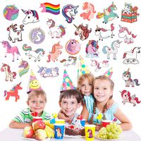 Cute Aesthetic Stickers for Water Bottles and Laptop Waterproof Vinyl Stickers for hydroflask for Teens Girls Skateboard Unicorn Stickers 50 Pack