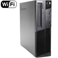 Lenovo ThinkCentre M82 Desktop - Intel Core i5-3470 up to 3.6GHz, 16GB DDR3, 128GB SSD, DVD, Windows 10 Professional (Renewed)