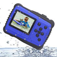 Kids Digital Camera, Vmotal Waterproof Camera for Kids with 2.0 inch TFT Display, 8MP Waterproof Digital Camera for Children Boys Girls Gift (Blue)