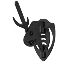 Skull Hooker Mini Hooker Skull Hanger - Perfect Kit for Hanging and Mounting Taxidermy Bear, Small Deer, Pronghorn, and Other Smaller Skulls for Display - Brown
