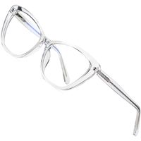 ATTCL Anti Eyestrain Blue Light Blocking Glasses Women cateye Computer Glasses 2004 clear