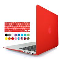 Eastchina 2 in 1 Ultra Slim Light Weight Soft-Touch Hard Shell Case Cover for Apple Macbook Pro 15'', Model: A1286 (Macbook Pro 15'', Red)