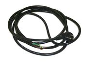 Interpower 86410040 North American Angled NEMA 5-15 Power Cord, Angled 5.15P Plug Type, Black Plug Color, Black Cable Color, 13A Amperage, 125VAC Voltage, 3.05m Length
